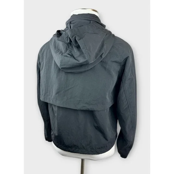 Lululemon Always Effortless Jacket Full Zip Hooded Water Repellent Black Size 10 - Picture 12 of 16